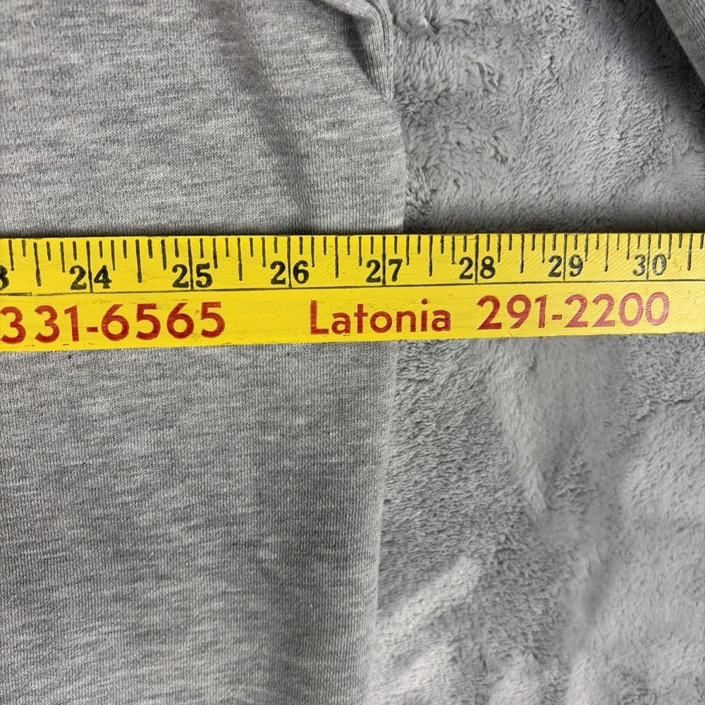 Adidas Hoodie Mens 2XL Gray Retro Logo Pullover Fleece KD4730 NWT